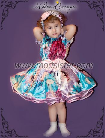 Платье "Цветы" Арт.404