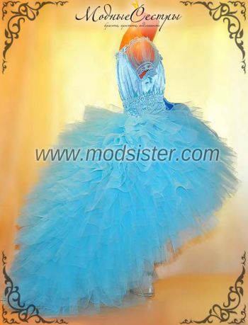 Платье "Вечернее со шлейфом" Арт.351