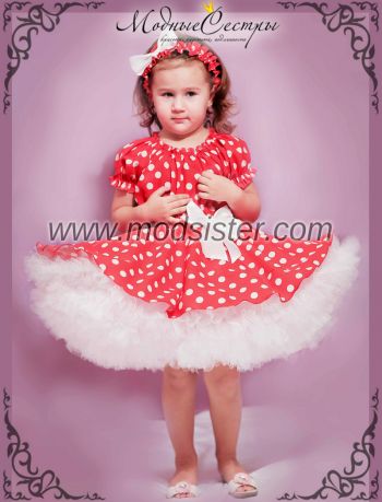 Детское платье "Горох" Арт.-268