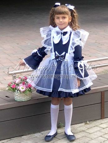 Школьное платье А-058