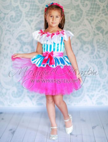 Детское платье "Цирк" Арт.-467