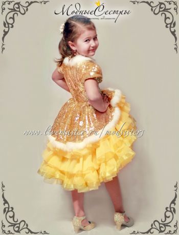 Детское платье "Солнечный ветер" Арт.- 355