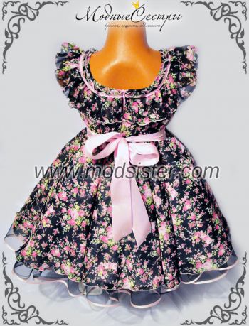 Платье "Цветы" Арт.299